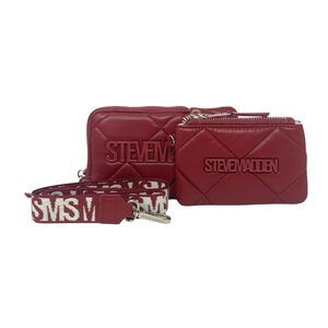 6763 Broxxy Quilted Wristlet Set Sun Dried Tomato